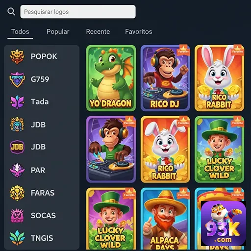 Ilustração de Slots Com Variedade
